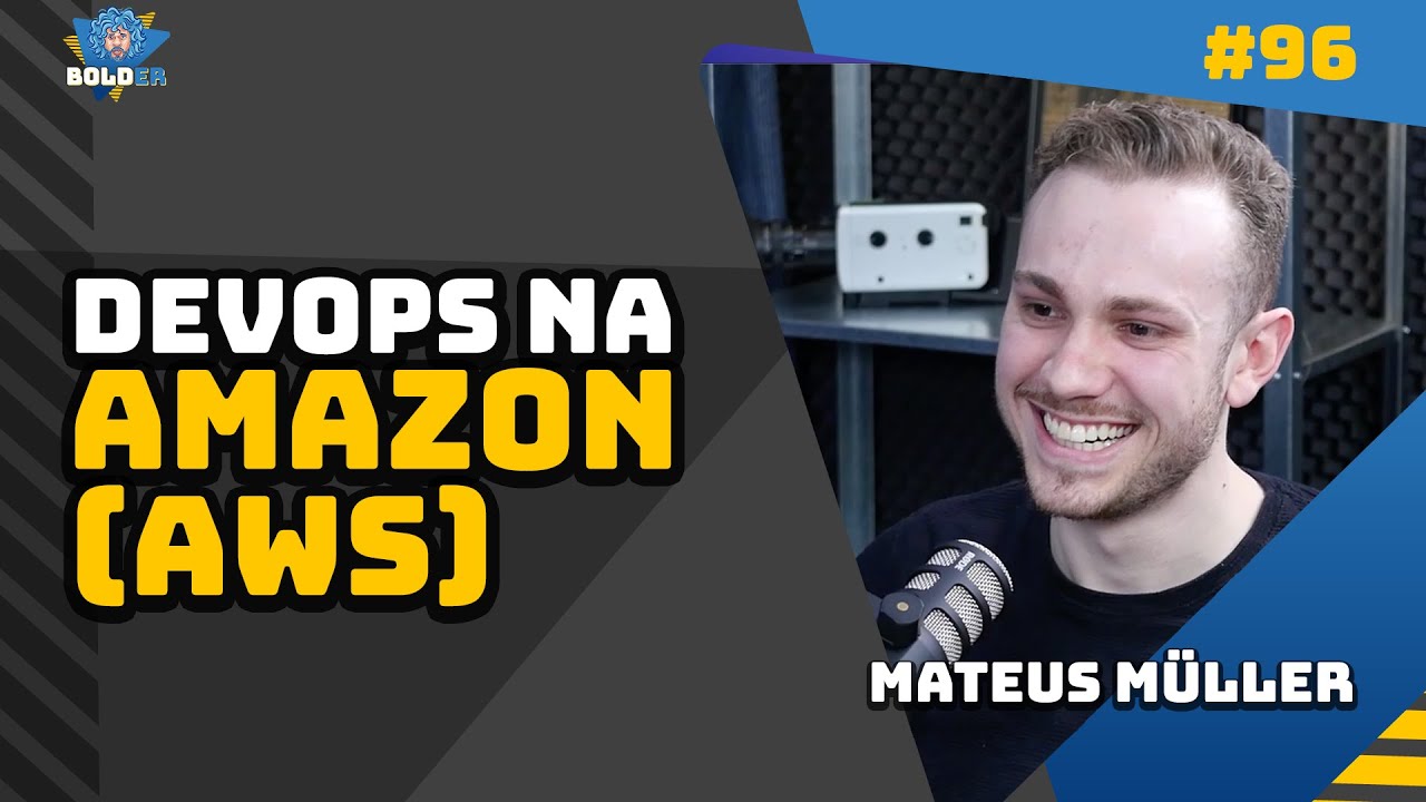 DevOps na AMAZON na Irlanda – Mateus Müller | Bolder Podcast 96