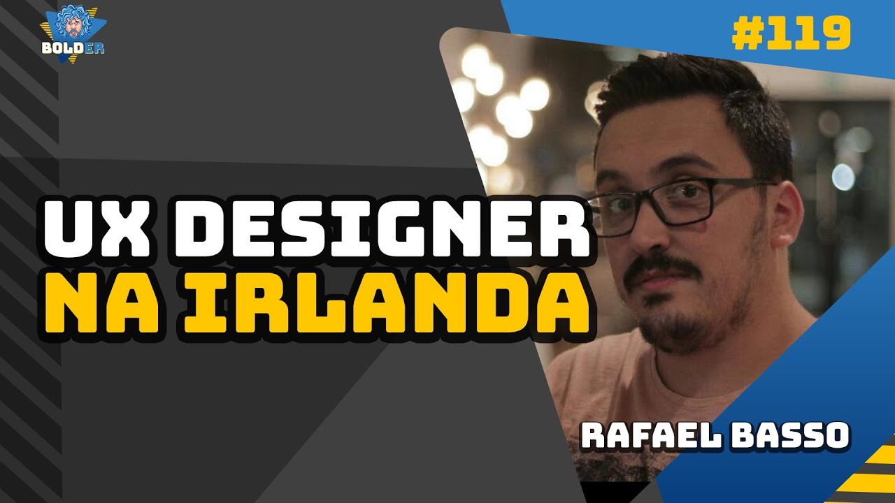 UX DESIGNER NA IRLANDA – Rafael Basso | Bolder Podcast 119