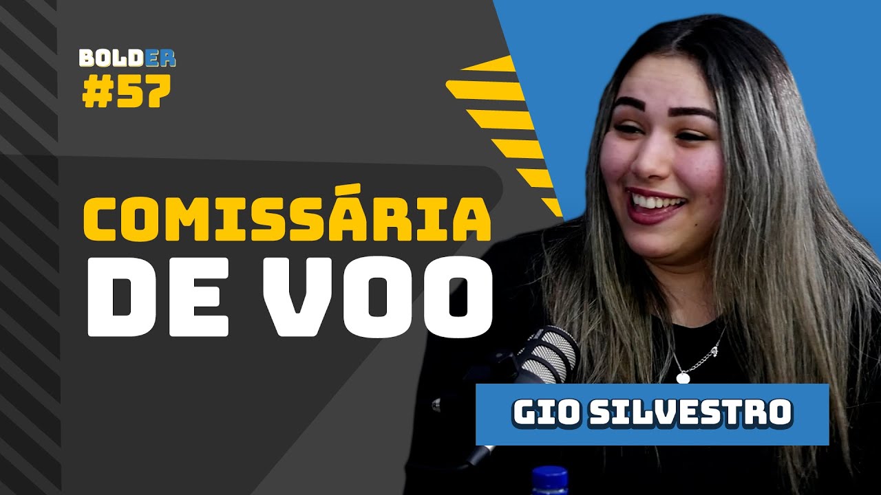 COMISSÁRIA de VOO na RYANAIR em Dublin – Gio Silvestro | Bolder Podcast 57