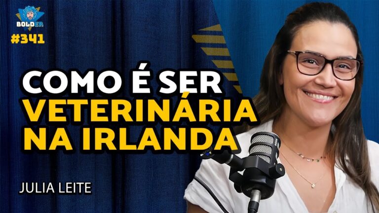 Júlia Leite explica como é trabalhar como veterinária na Irlanda