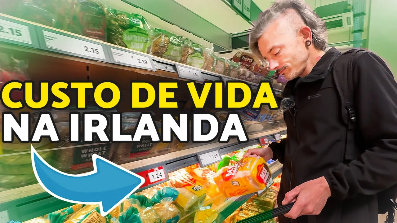 VIVO BEM COMO LAVADOR DE PRATOS: Meu Custo de Vida na Irlanda em 2024