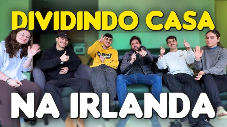 Brasileiros mostram como é dividir casa e pagar aluguel na Irlanda