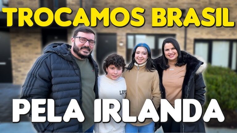 Fábio, Bela, Laura e Pedro falam sobre o custo de vida na Irlanda em família