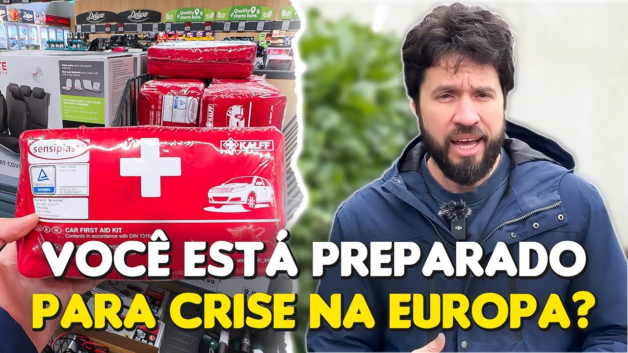 UNIÃO EUROPEIA ALERTA CIDADÃOS A ESTOCAREM ALIMENTOS | Montando kit de Preparação para Crise