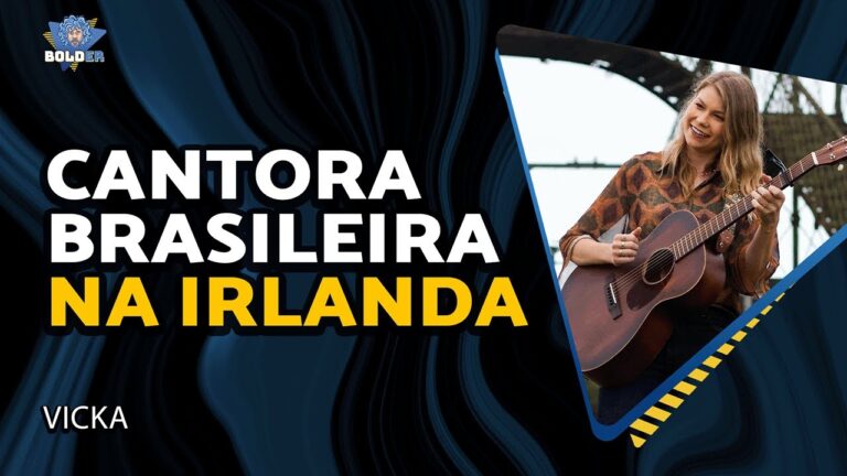 Vicka fala sobre sua carreira como cantora brasileira na Irlanda no Bolder Podcast