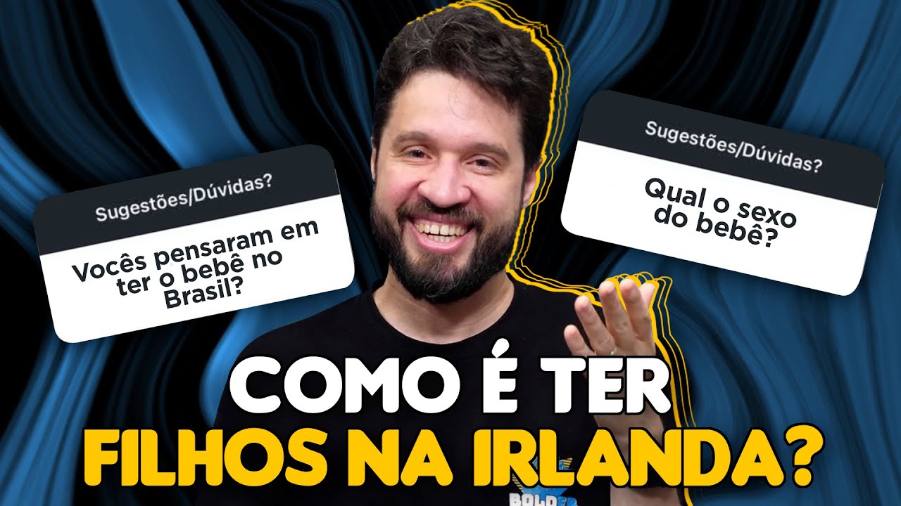 Chá Revelação do Bolder: RESPONDENDO PERGUNTAS SOBRE PRÉ-NATAL E FILHOS NA IRLANDA