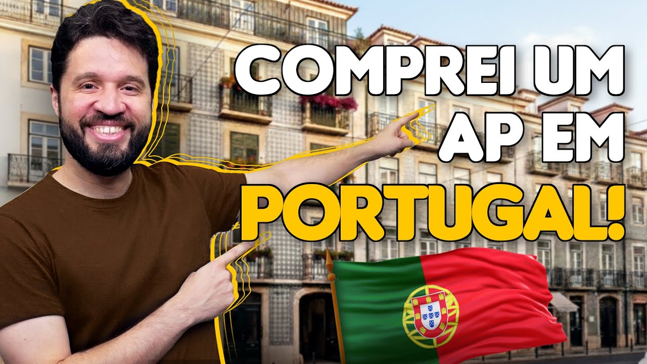 COMPREI UM APARTAMENTO EM PORTUGAL (Tour Completo)