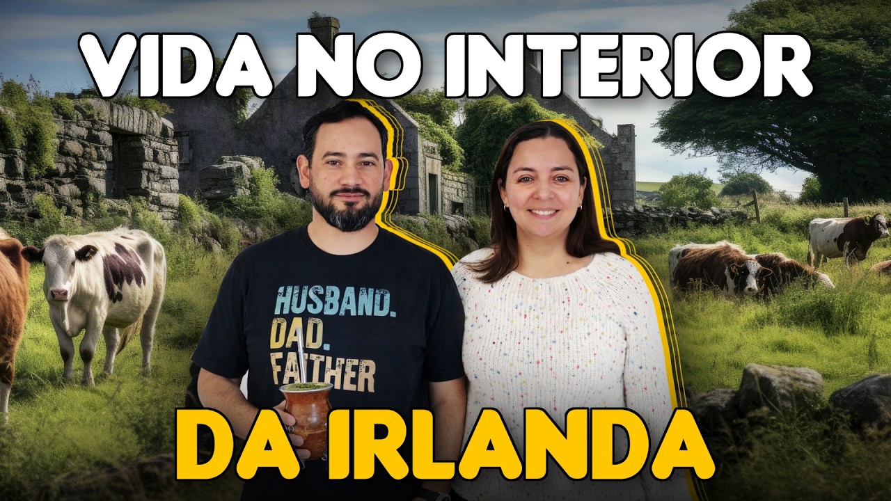 DEIXAMOS DUBLIN PRA MORAR NO INTERIOR DA IRLANDA! Valeu a Pena?
