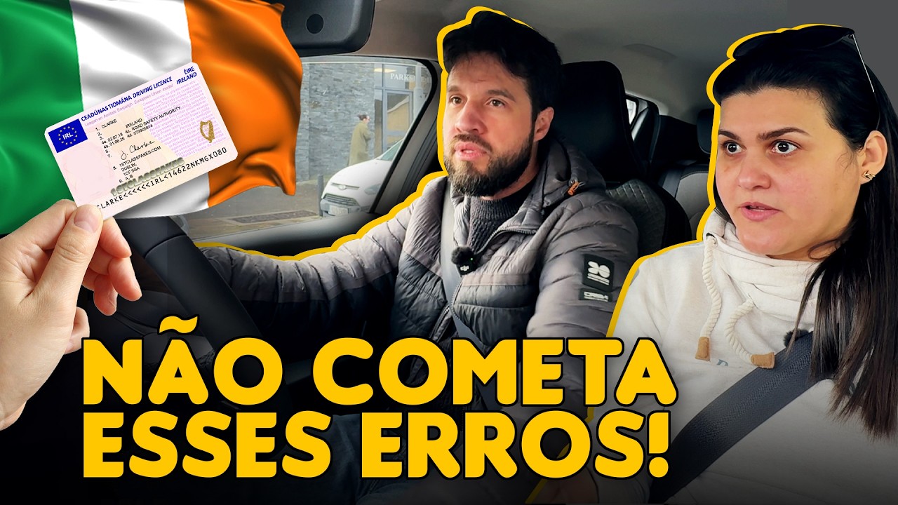 Por que é TÃO DIFÍCIL TER HABILITAÇÃO na Irlanda sendo Brasileiro?