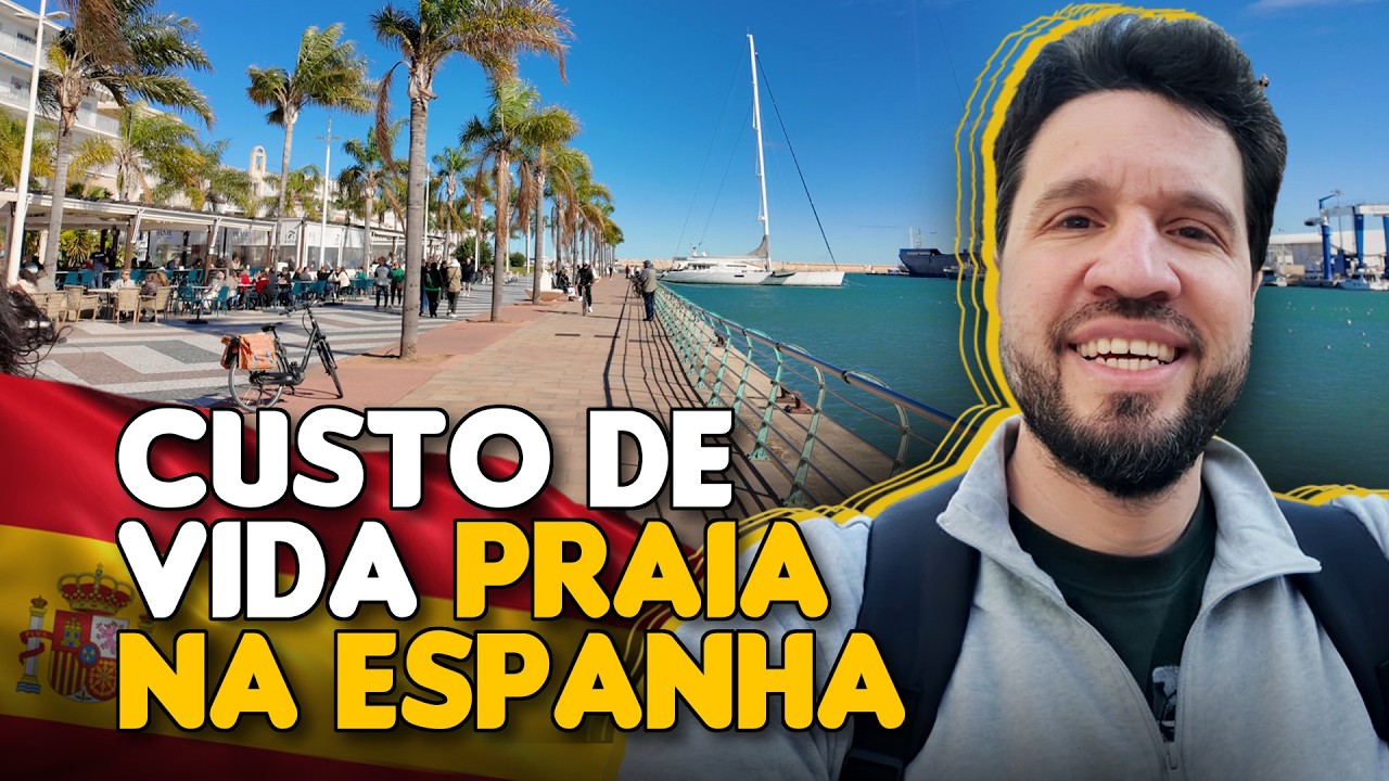 QUANTO CUSTA MORAR NA PRAIA NA ESPANHA? (Gandia)