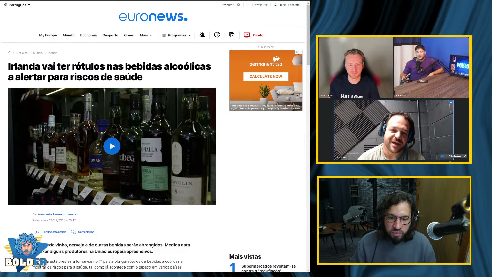 Participantes do Europa Connection discutem moradia, imigração e custo de vida