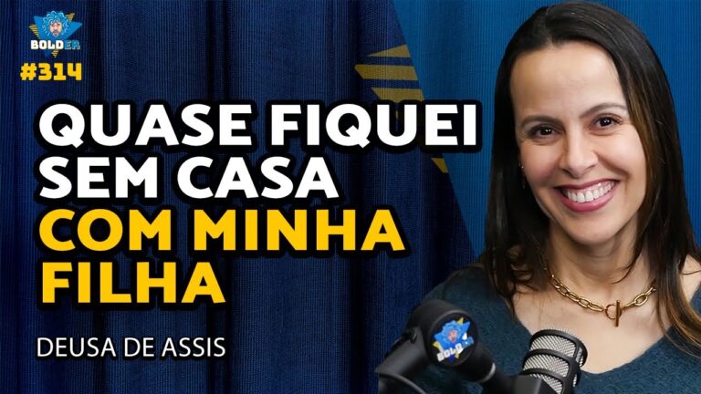 Deusa de Assis no Bolder Podcast sobre ser mãe solo na Irlanda