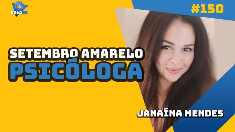 Janaína Mendes, psicóloga na Irlanda, no Bolder Podcast