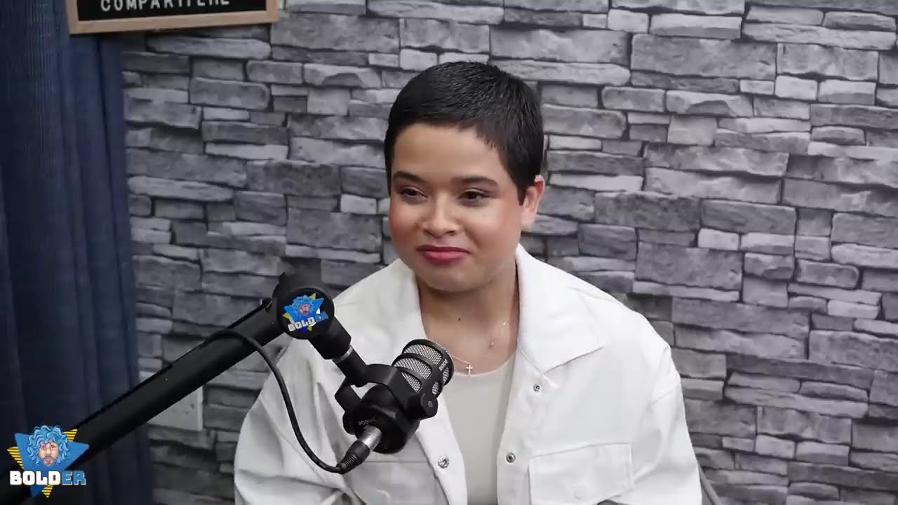 Laís Basílio durante o episódio 337 do Bolder Podcast