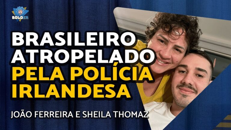 João Ferreira e Sheila Thomaz relatam o acidente envolvendo um veículo da Garda