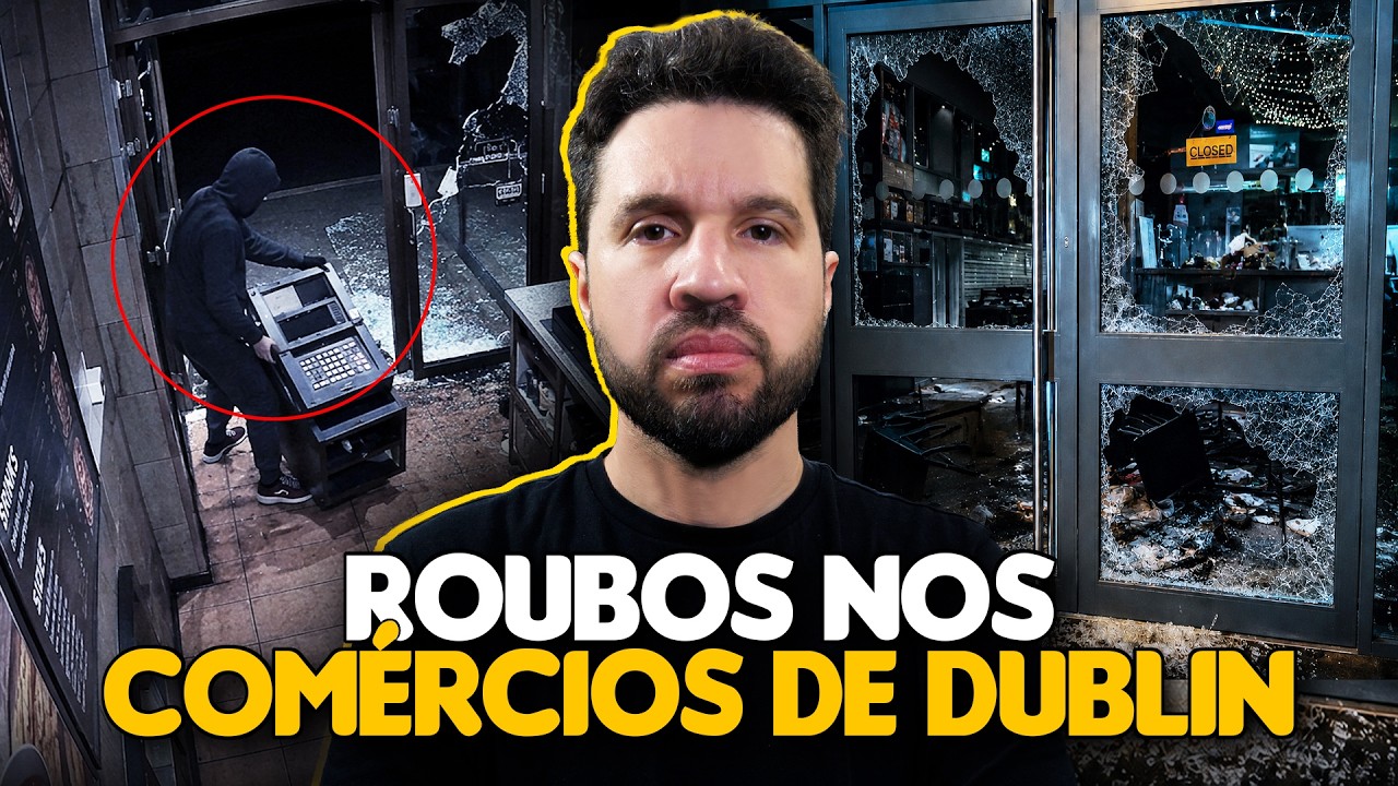 Comércios brasileiros em Dublin relatam invasões e prejuízos