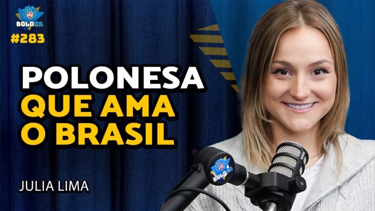 Julia Lima no Bolder Podcast sobre aprender português