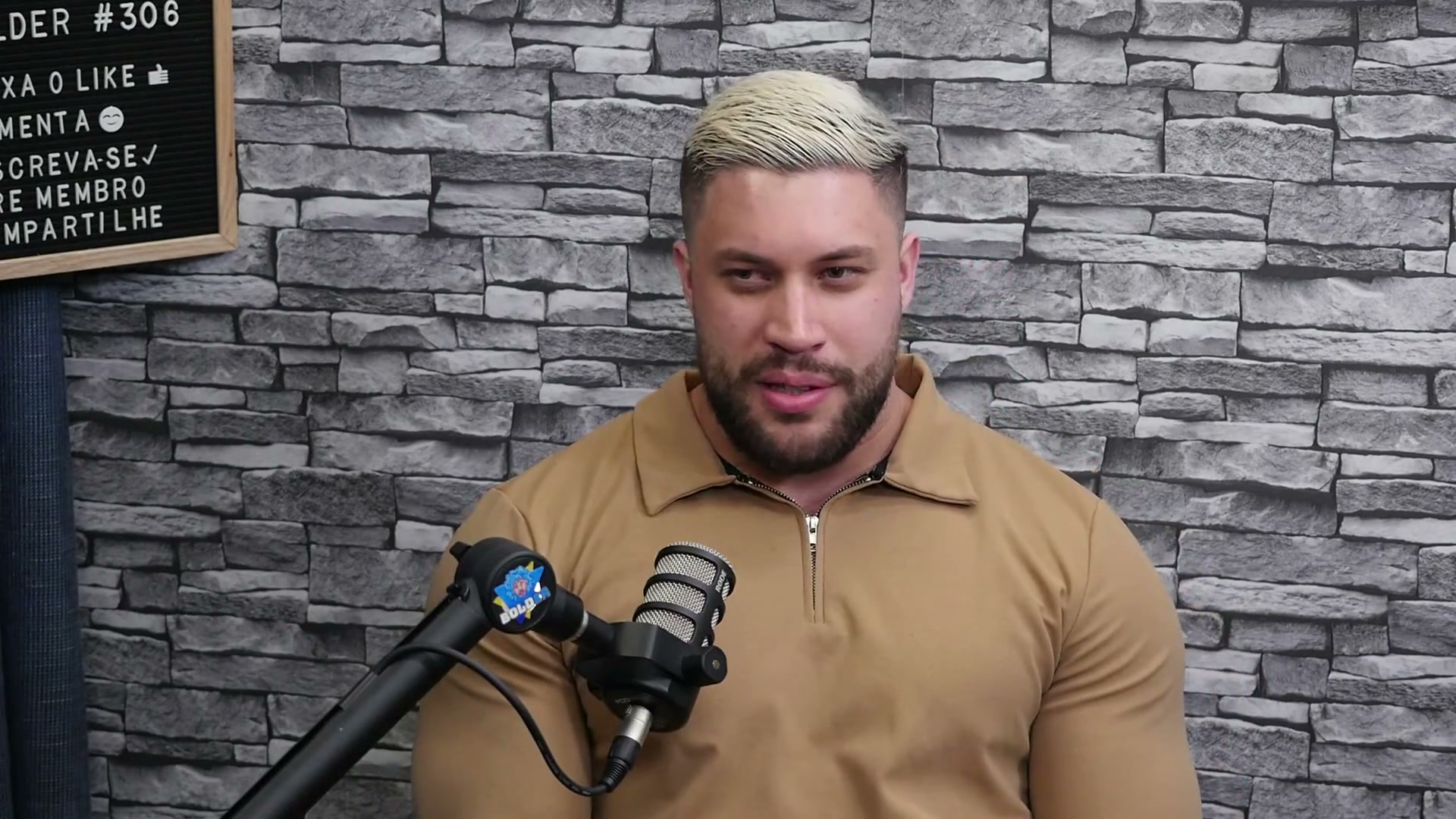 Jimmy Reis em entrevista sobre bodybuilding na Irlanda