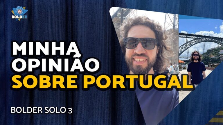 Bolder comenta a viagem a Portugal e o evento presencial