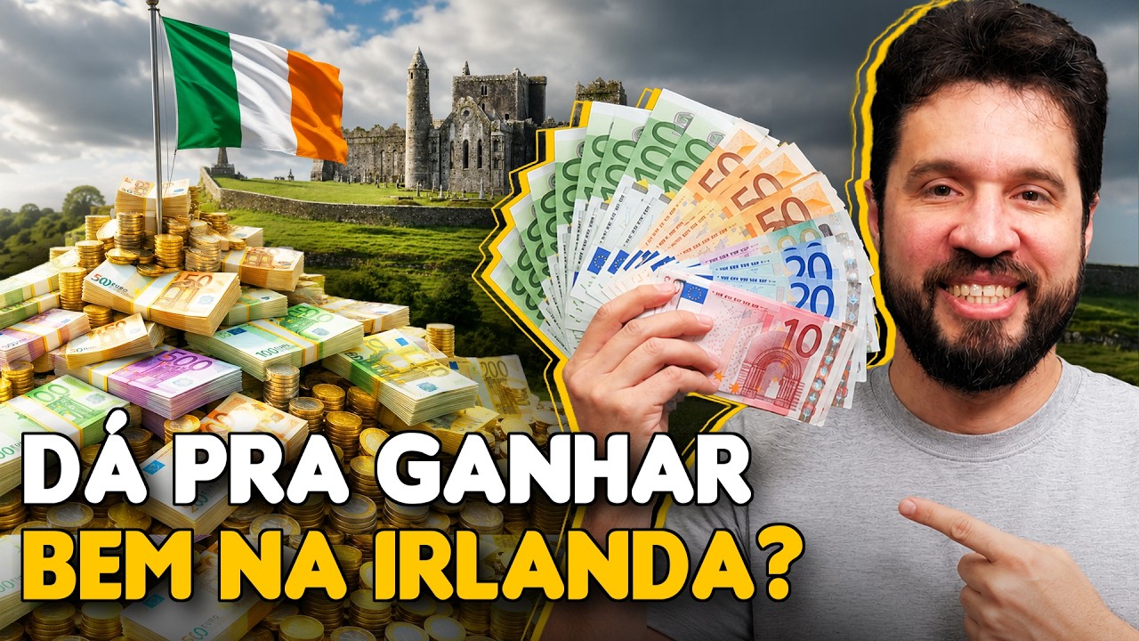 O que é um salário bom na Irlanda em 2026? Valores e custo de vida