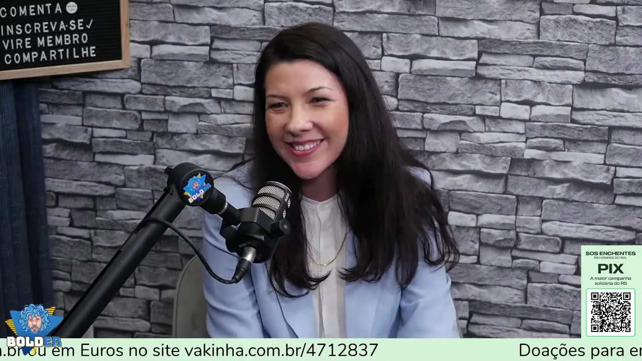 Angela Bauer conversando sobre sua carreira como hipnoterapeuta na Irlanda