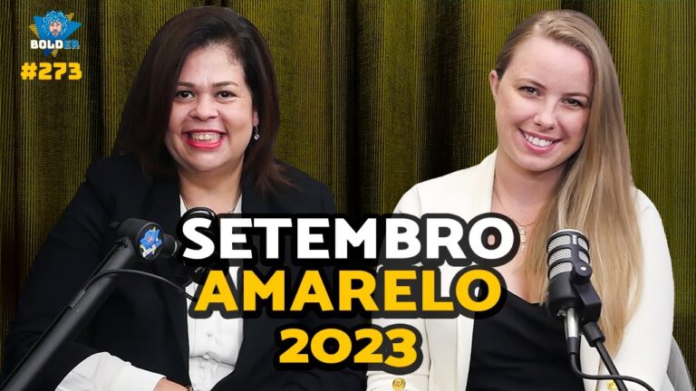Capa do episódio com Janaína Leony e Larissa Roth sobre saúde mental do imigrante