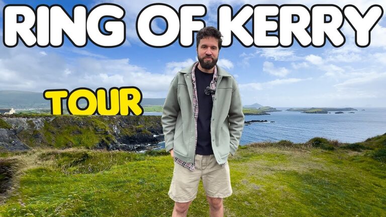 Bolder no litoral do Ring of Kerry, no oeste da Irlanda