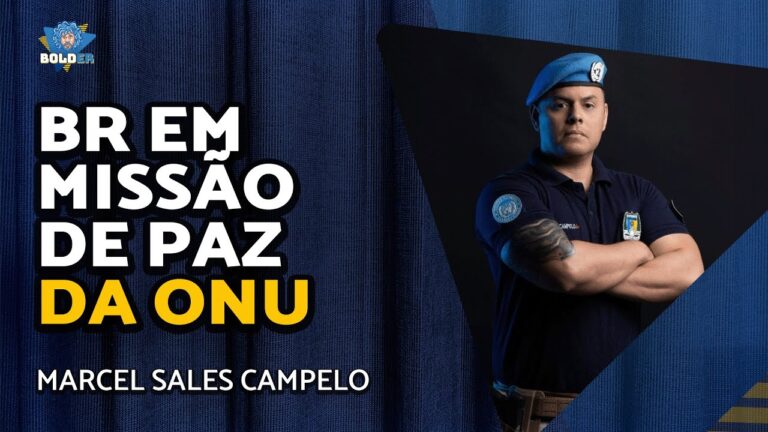 Marcel Campelo no Bolder Podcast sobre missão de paz da ONU no Sudão do Sul