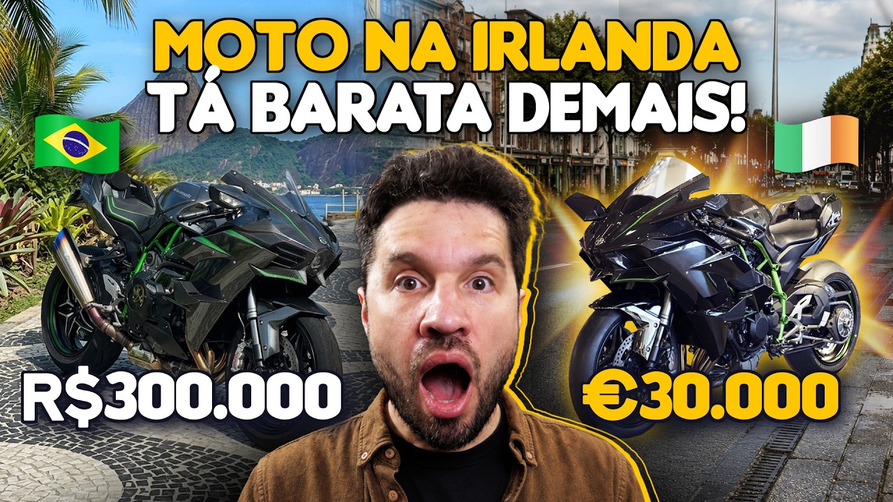 Ter moto na Irlanda: preços, habilitação, seguro e manutenção