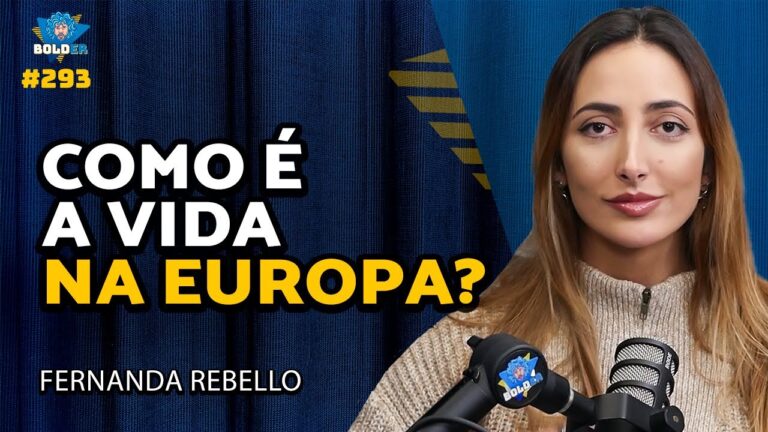 Fernanda Rebelo no Bolder Podcast sobre YouTube e vida na Irlanda