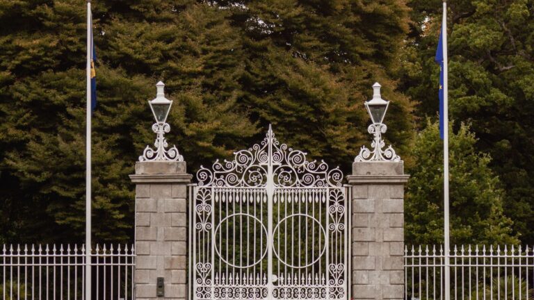 Portões do Phoenix Park, em Dublin