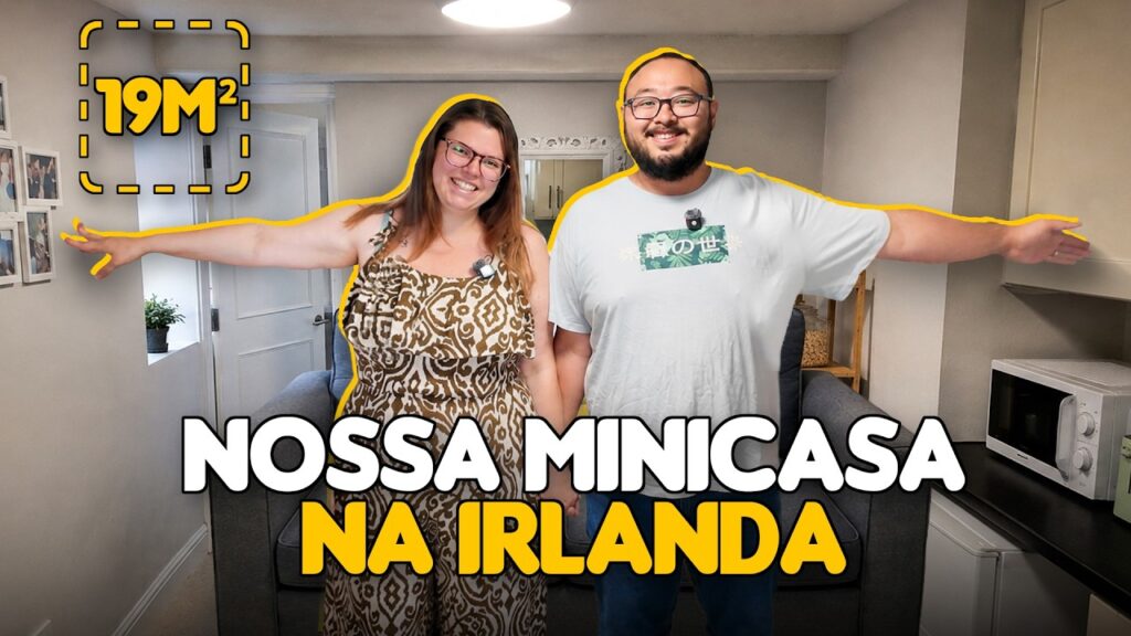 Minicasa em Dublin: casal paga €1.750 para viver em 20 m²