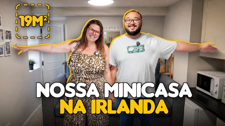 Gláucia e Eric mostram uma minicasa em Dublin no Bolder Podcast