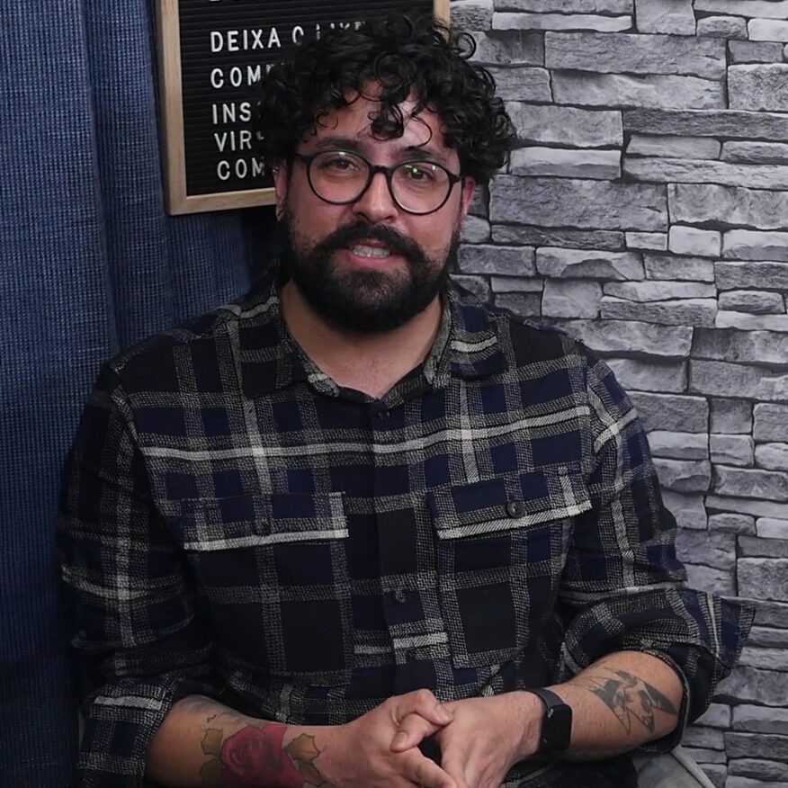 Levi Amarilo, instrutor do curso de cuidador de idosos na Irlanda