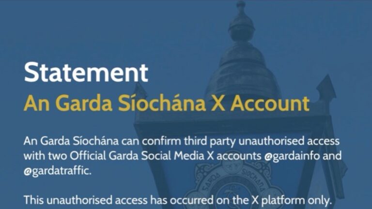 Contas oficiais da Garda no X são invadidas e usadas para promover golpe com criptomoeda