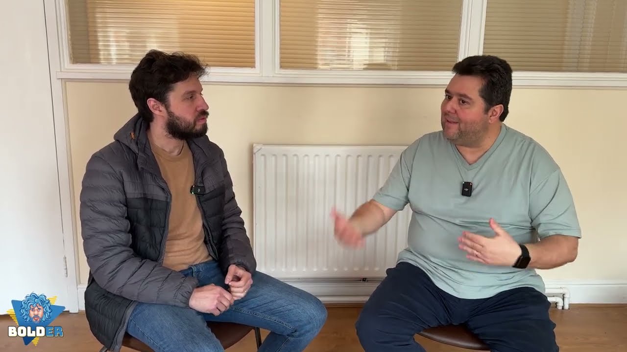 Bolder conversa com integrante da Spiritist Society of Ireland