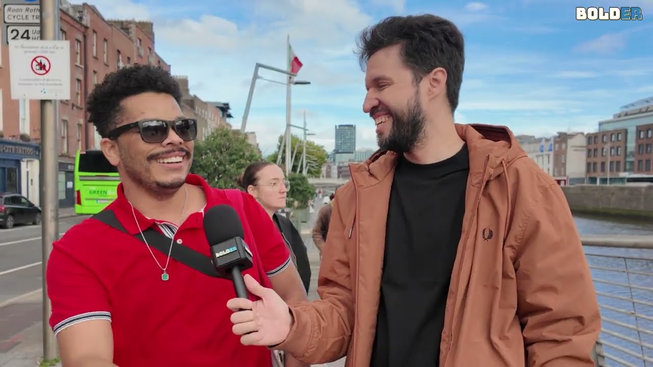 Bolder conversa com morador sobre aluguel e acomodação na Irlanda