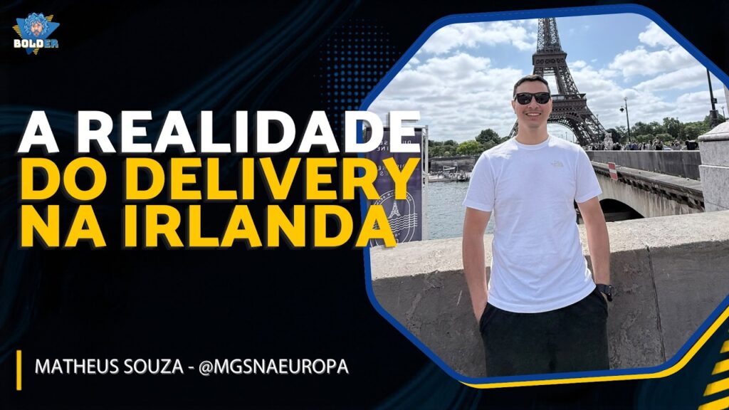 Como é a vida de um delivery na Irlanda? Matheus Souza | Bolder Podcast 557