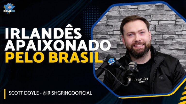 Scott Doyle, o Irish Gringo: o irlandês apaixonado pelo Brasil